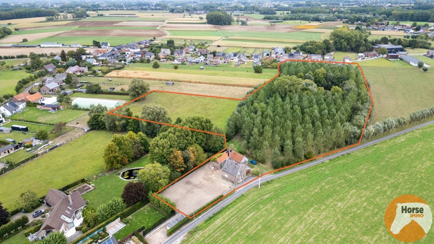 OOSTERZELE - Landelijk gelegen woning met stallen, weides 15