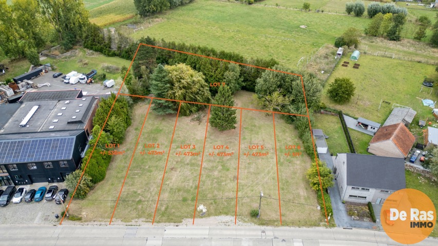 BAVEGEM - Bouwgrond (LOT 1) voor halfopen bebouwing met weide 21