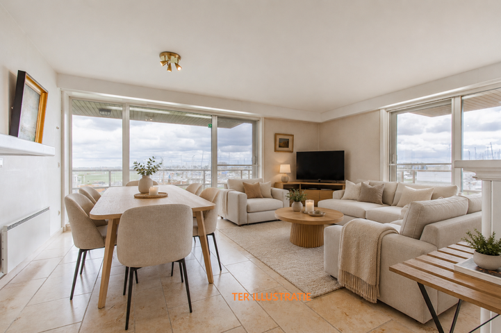 NIEUWPOORT – Ruim appartement op toplocatie aan de haven 2
