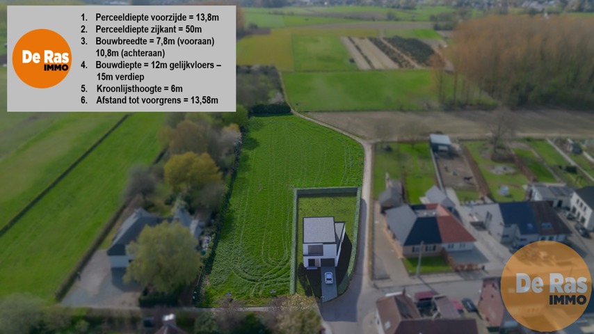NIEUWERKERKEN - Uniek gelegen bouwgrond op 42a voor OB 2