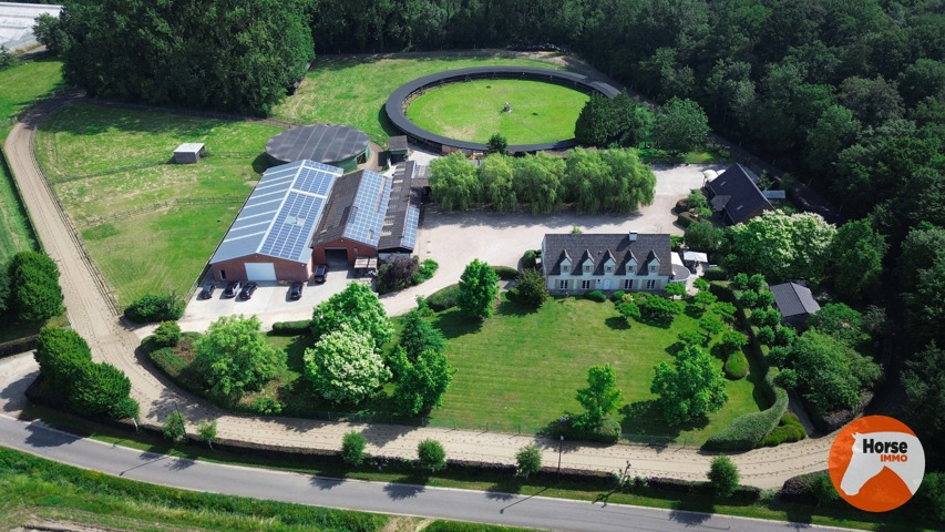 MERELBEKE -  Professioneel paardencomplex op 3,35HA 3