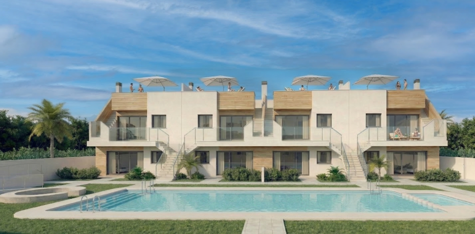 SPANJE - Moderne bungalows met privé solarium 1