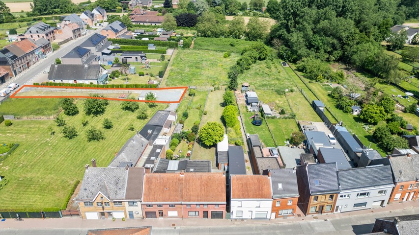 ZOTTEGEM - Bouwgrond langs Ten Ede op perceel van 7a 16ca 15