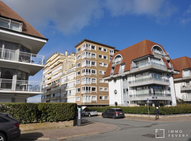 Appartement très lumineux avec vue dégagée à la Plage Albert