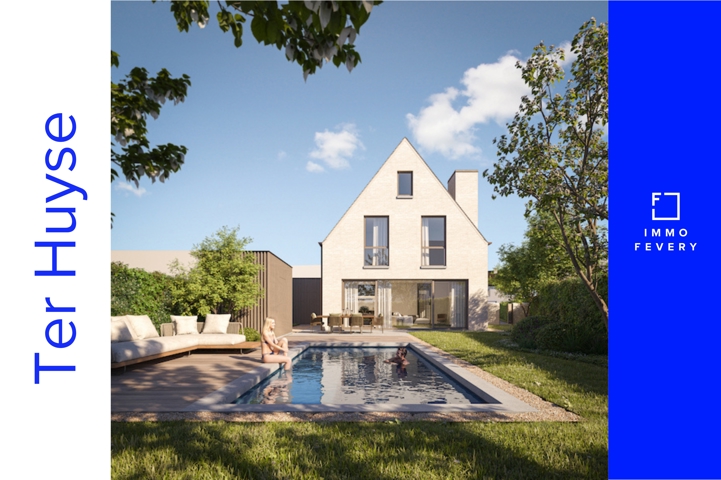 Charmante maison en nouvelle construction situé à Ramskapelle.