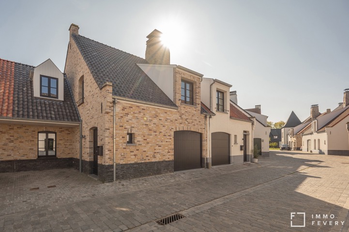 Maison récente et tranquillement située à Knokke-Heist.