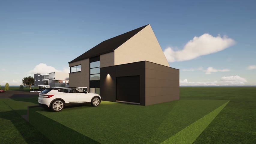 TERRAIN AVEC PERMIS POUR CONSTRUCTION MAISON 4 FACADES