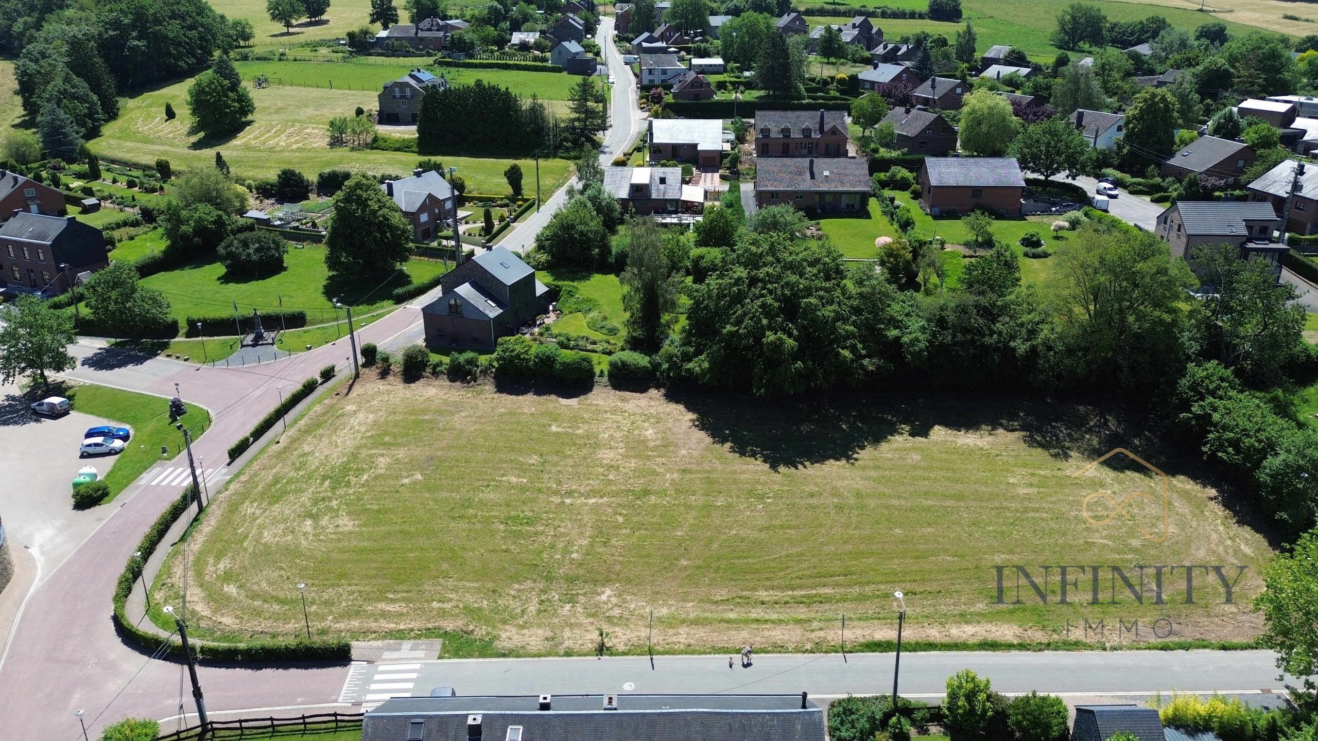 TERRAIN � B�TIR � HARGIMONT ? CADRE PAISIBLE & SITUATION ID�ALE