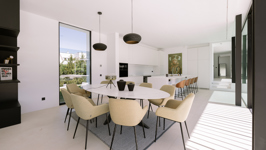 Ibiza - Quartier Jesús villa contemporaine avec piscine infinity