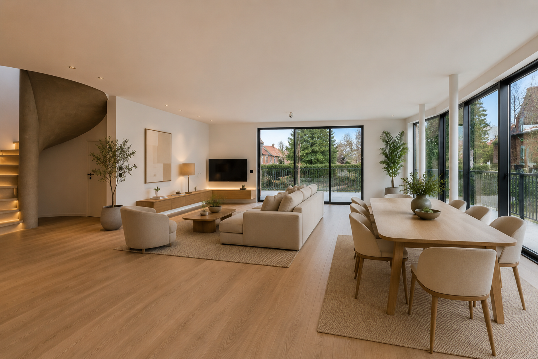Un duplex penthouse neuf au coeur du quartier Observatoire