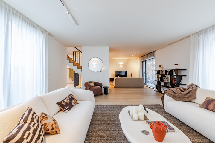 Une maison-appartement contemporaine quartier Brugmann - Ixelles