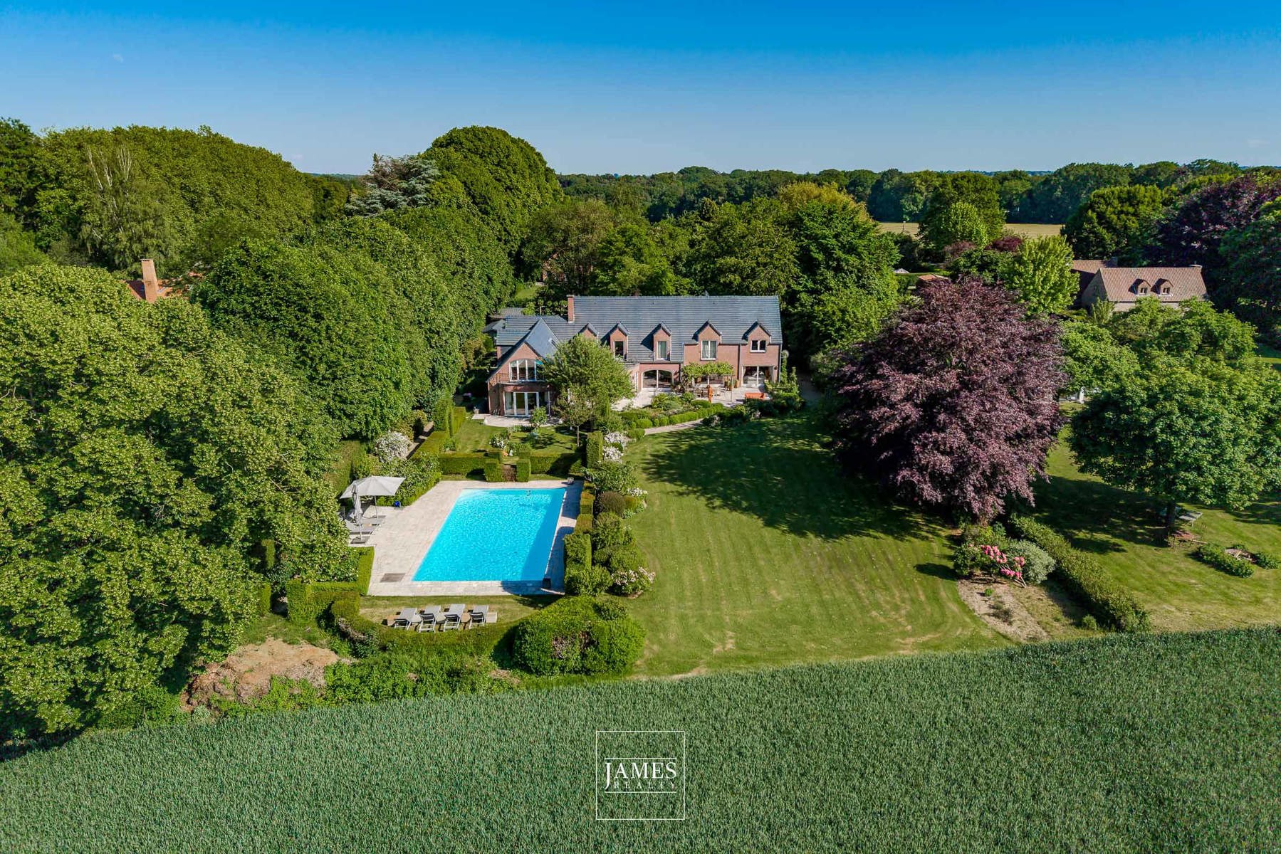 Propriété sur terrain de fond avec vue sur les champs à Ohain - Image 20