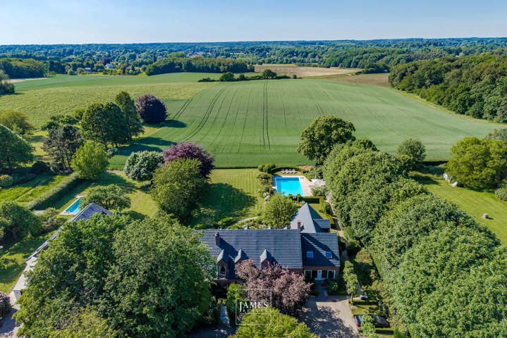 image of Propriété sur terrain de fond avec vue sur les champs à Ohain