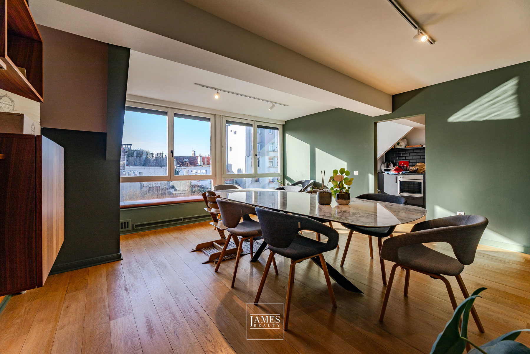 Un triplex penthouse quartier Square Vergote - Image 13
