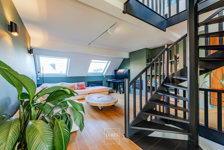 Un triplex penthouse quartier Square Vergote