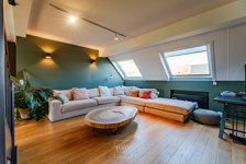 Un triplex penthouse quartier Square Vergote