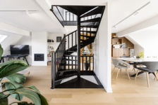 Un triplex penthouse quartier Square Vergote