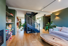 Un triplex penthouse quartier Square Vergote