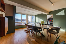 Un triplex penthouse quartier Square Vergote