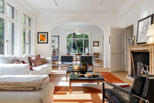 Une maison d'Adrien Blomme avec jardin extraordinaire