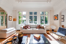 Une maison d'Adrien Blomme avec jardin extraordinaire