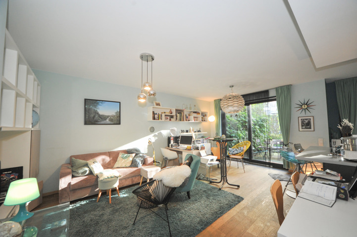 Magnifique app au rdc avec deux terrasses situé à Uccle