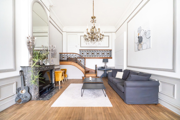 Rez-de-ch. avec jardin - à vendre - 1050 Ixelles