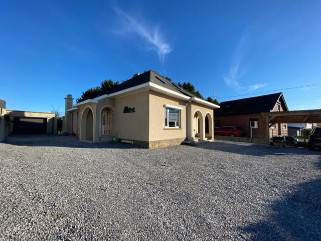 Villa ±130m² sur 8a, 4ch, jard, gge+carport, PAC + 22PV