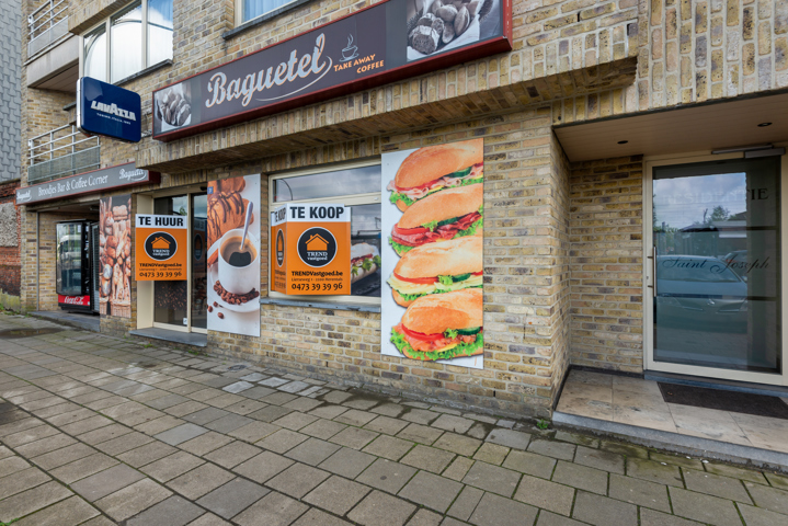 Ingerichte handelsruimte te Herentals.