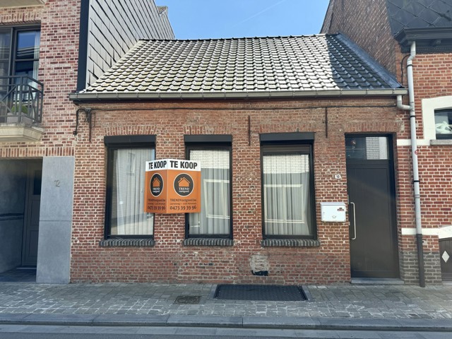 Stadswoning met koer.