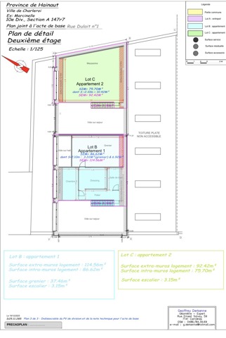 Immeuble à appartements - à vendre - 6001 Charleroi