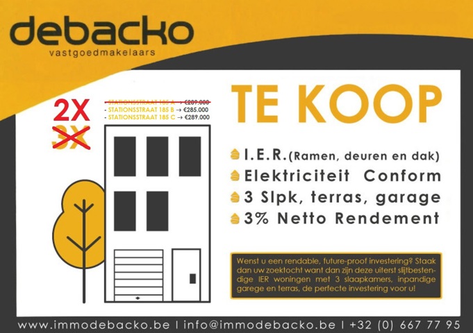 Stationsstraat 185 Essen - te koop bij Immo Debacko