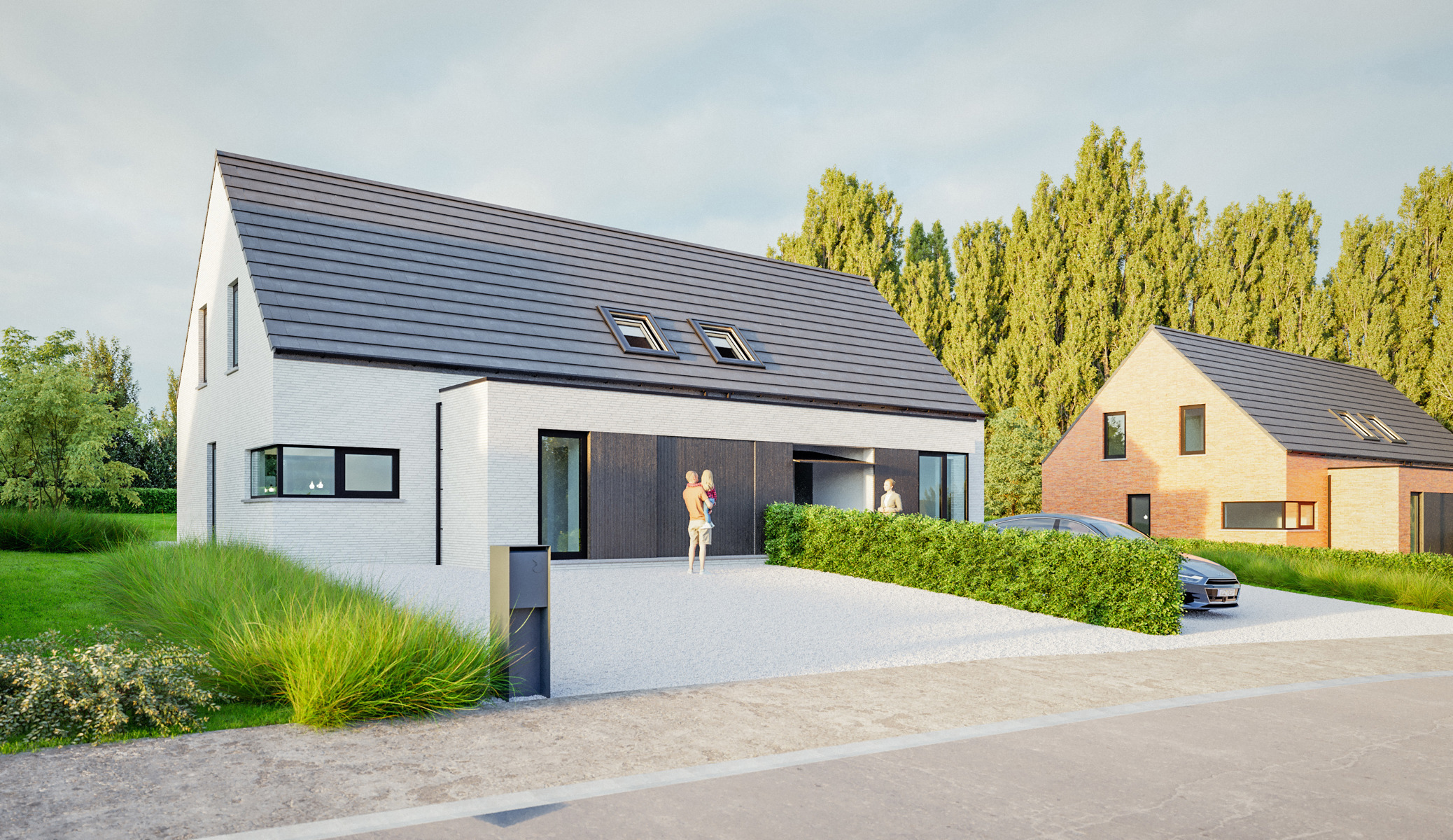 Nieuwbouwvilla met hoge energieprestaties: met haar 3 slaapkamers en kwaliteitsvolle materialen biedt ze een moderne, comfortabele en duurzame leefomgeving. Je krijgt meteen zin om ze te ontdekken. Ze omvat: een inkomhal, mooie lichtrijke leefruimte, keuken, toilet, garage met wasruimte - Op de verdieping: nachthal, 3 slaapkamers, badkamer (bad, douche, wc) - Bergzolder - Tuin van 659m² en 2 buitenparkeerplaatsen.<br />
<br />
👉 EPC A – Hoge energieprestatie<br />
👉 Sleutel-op-de-deur<br />
👉 3 gevels zorgen voor lichtinval en privacy<br />
👉 Hoogwaardige materialen<br />
👉 3 comfortabele slaapkamers<br />
👉 Verzorgde buitenaanleg<br />
<br />
Verkoop met BTW van 21% : Totaalprijs 409.740€<br />
<br />
Ons Vastgoedkantoor staat tot uw beschikking om de plannen en het lastenboek te raadplegen en een eerste verkennend bezoek te organiseren. Neem contact met ons op, wij helpen u graag verder.