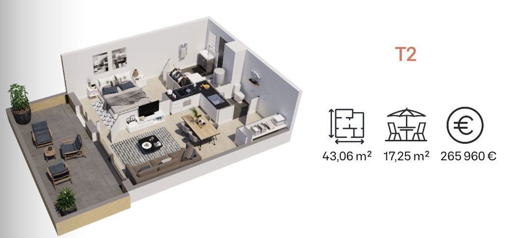 Appartement - À vendre - 20137 Porto-Vecchio