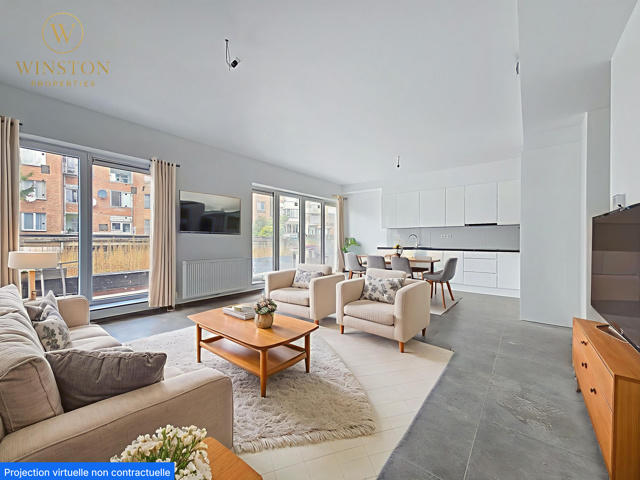 Appartement - à louer - 1080 Molenbeek-Saint-Jean