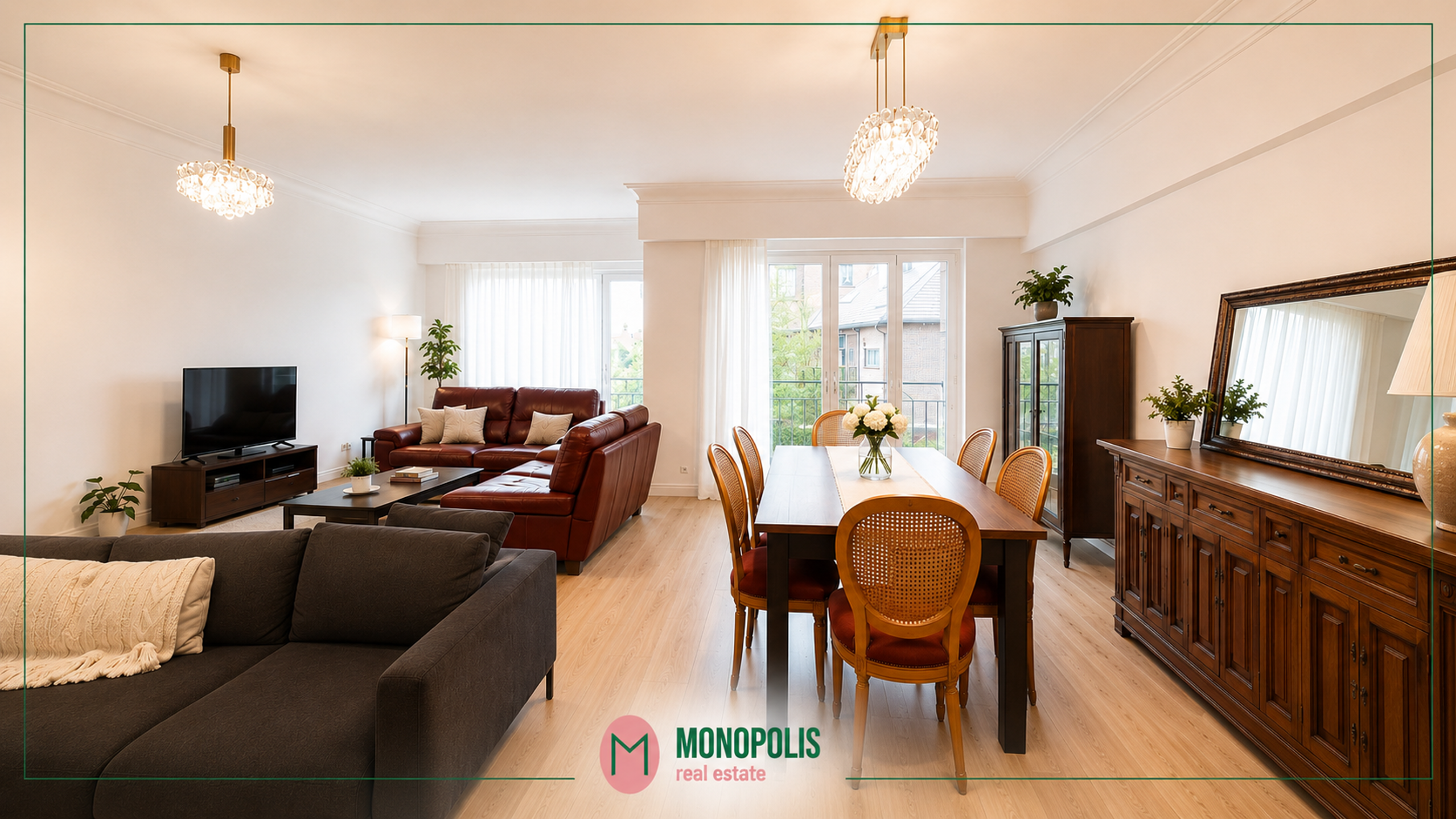 Appartement lumineux avec belle vue 5