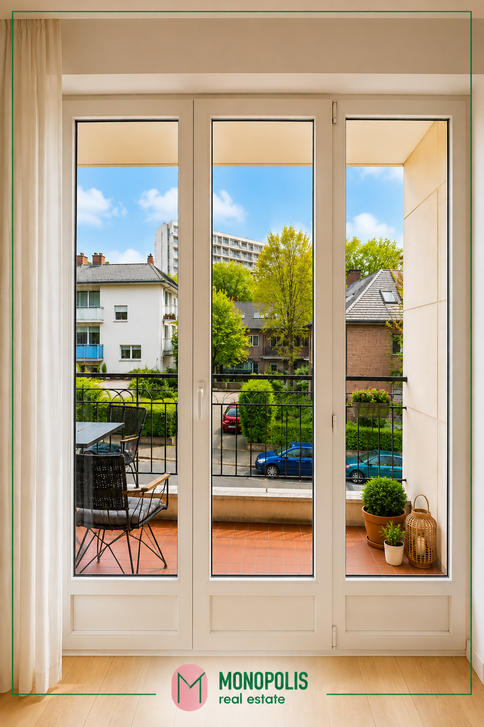 Appartement lumineux avec belle vue 4