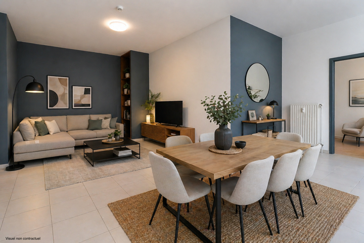 Appartement - à louer - 6000 Charleroi