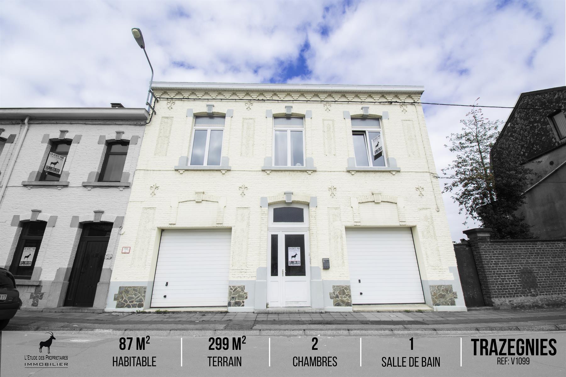 Huis te koop in Trazegnies (6183) — 189 999 € — 2 slpk. — 197 m²  | L'Étude des Propriétaires