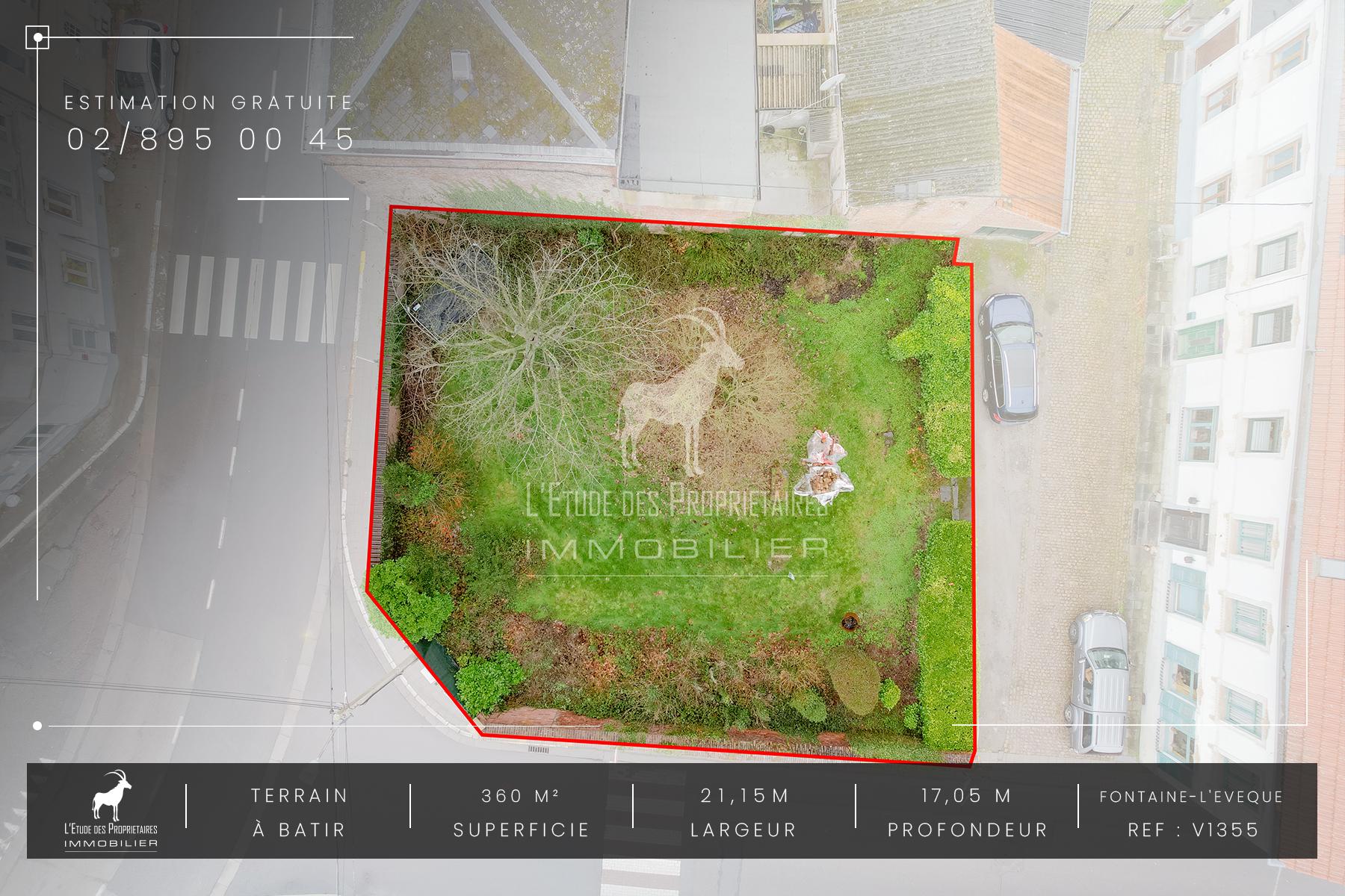 Grond te koop in Fontaine-L'eveque (6140) — 68 999 € | L'Étude des Propriétaires