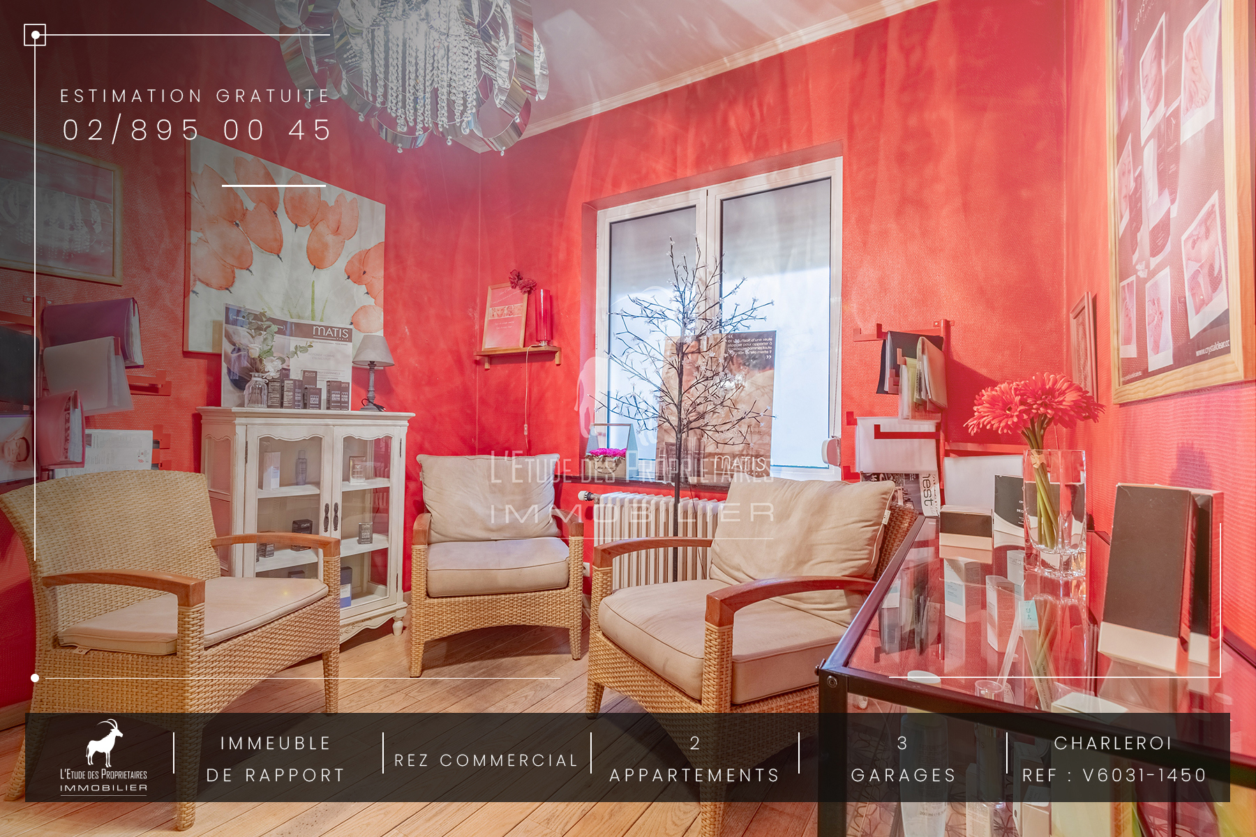 Huis te koop in Charleroi (6000) — 329 999 € — 6 slpk. — 300 m²  | L'Étude des Propriétaires