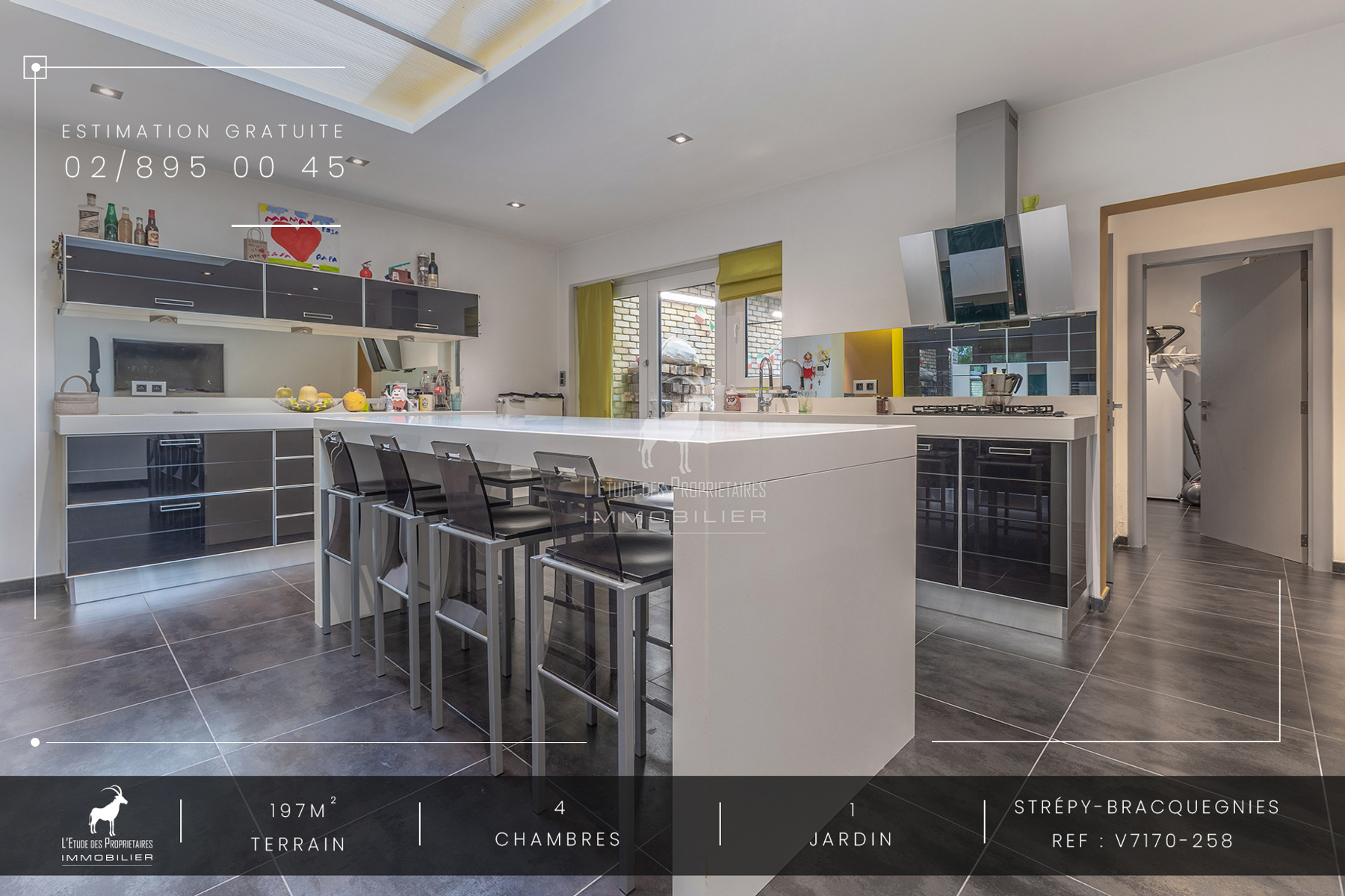 Huis te koop in Strepy-Bracquegnies (7110) — 269 000 € — 4 slpk. — 258 m²  | L'Étude des Propriétaires