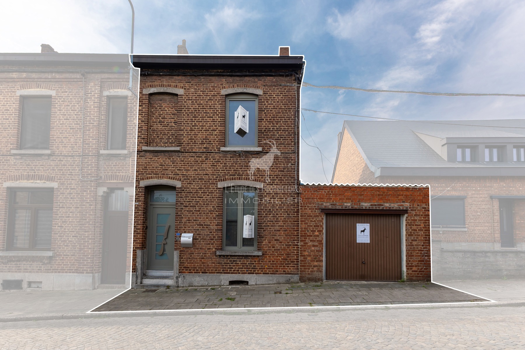 Maison à vendre à Monceau-sur-Sambre (6031) — 199 999 € — 4 ch. — 166 m²  | L'Étude des Propriétaires