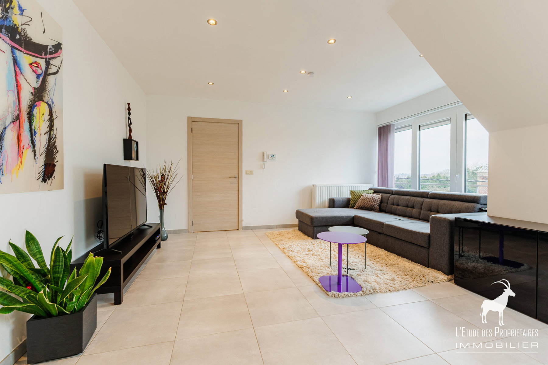 Appartement te koop in Erquelinnes (6560) — 149 999 € — 2 slpk. — 77 m²  | L'Étude des Propriétaires