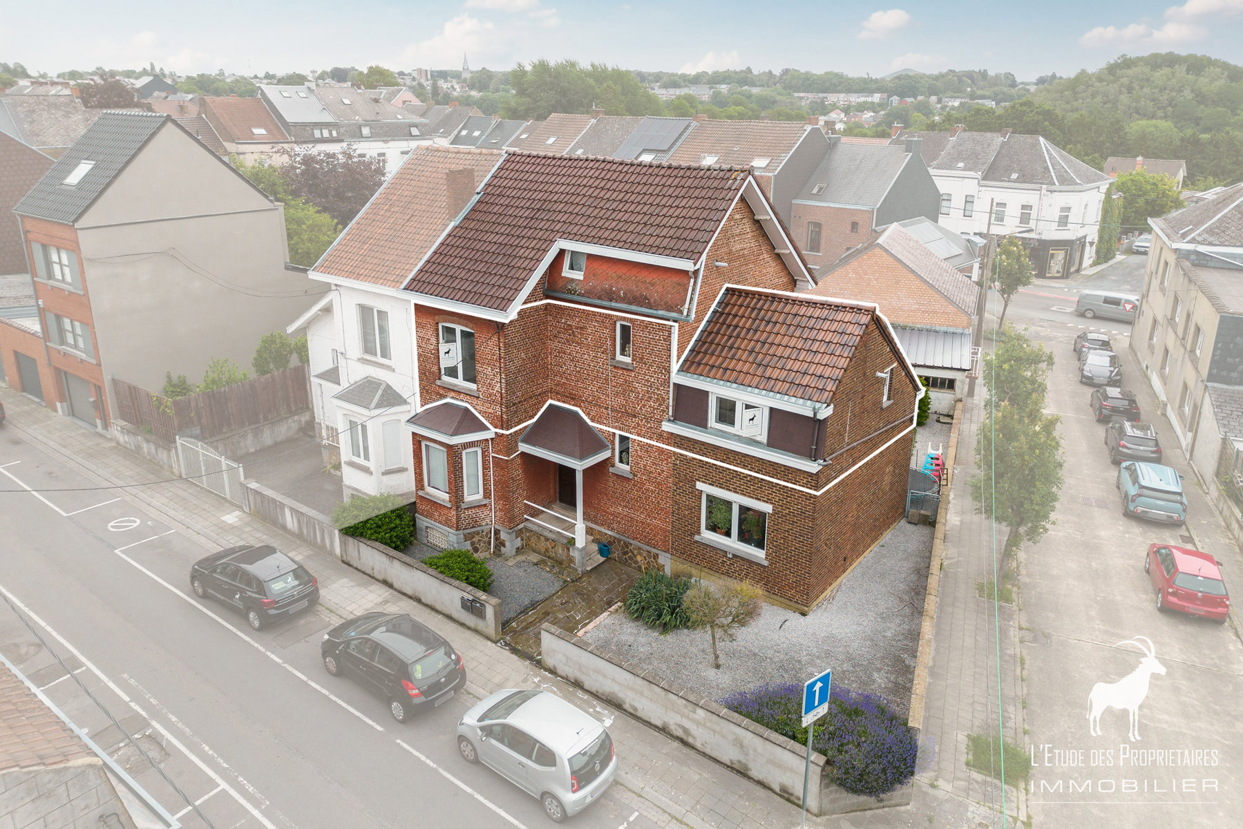 Appartement à louer à Haine-Saint-Paul (7100) — 625 €/mois — 1 ch. — 81 m²  | L'Étude des Propriétaires