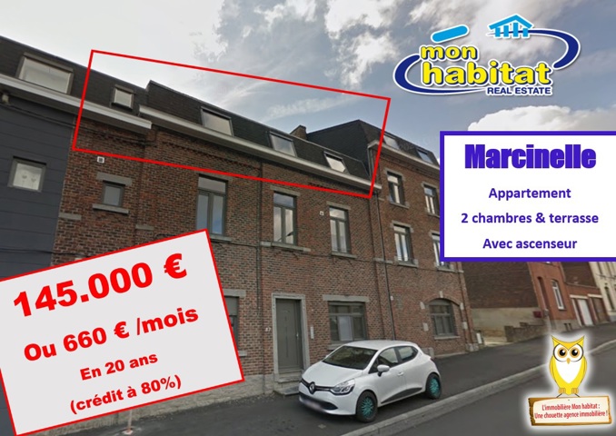 Bel appartement 2CHS au 2ème Gauche avec terrasse