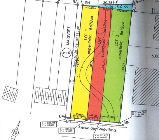 Terrain à bâtir - à vendre - 1490 Court-Saint-Etienne