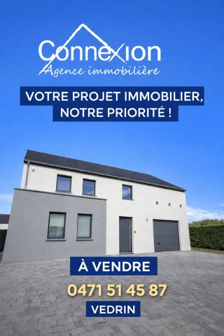 SUPERBE VILLA CONTEMPORAINE A VEDRIN