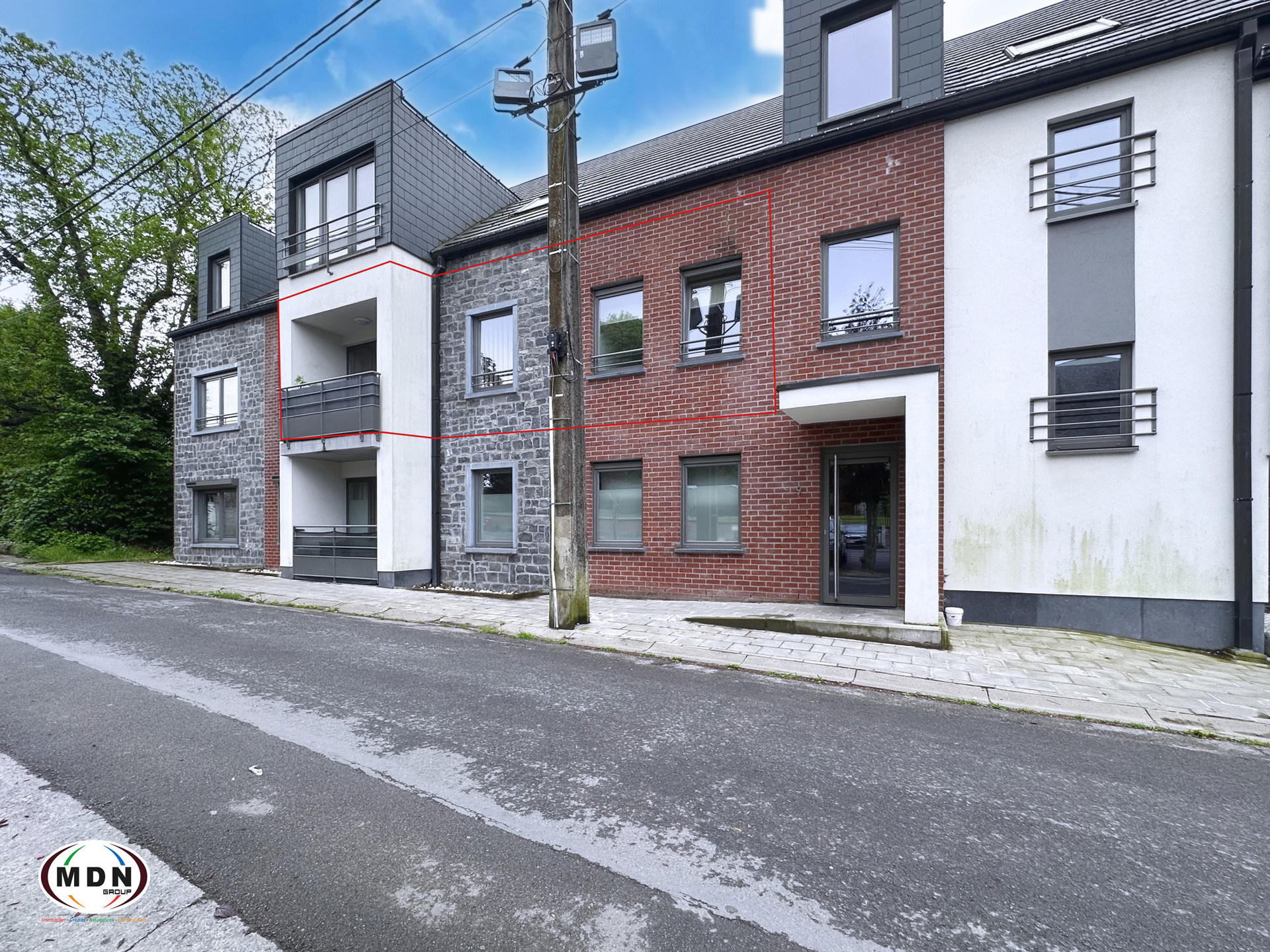 Splendide appartement 1CH avec ascenseur,  balcon et parking