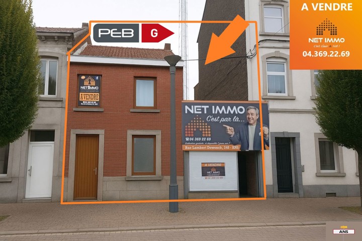 Immeuble mixte - à vendre - 4430 Ans